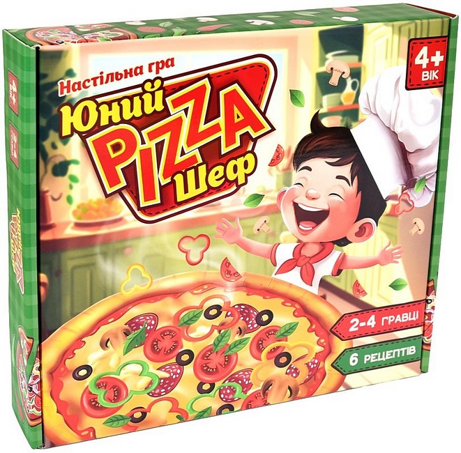 Настільна гра Юний Pizza Шеф Вид-во: Strateg - фото 1