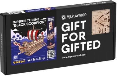Конструктор Імператорська Трірема "Чорний Скорпіон" Вид-во: Mr.Playwood Конструктор Імператорська Трірема "Чорний Скорпіон" Вид-во: Mr.Playwood - Конструктори