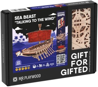 Конструктор Морський Звір "Розмовляючий з вітром" Вид-во: Mr.Playwood Конструктор Морський Звір "Розмовляючий з вітром" Вид-во: Mr.Playwood - Конструктори