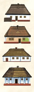 Закладка для книги «Українська хата» Закладка для книги «Українська хата»