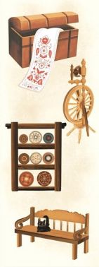 Закладка для книги «Побут» - ПАКУНОК ШКОЛЯРА