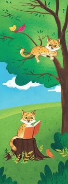 Закладка для книги «Рисі. Читання» Закладка для книги «Рисі. Читання»