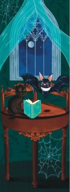 Закладка для книги «Кажан та Кошеня. Читання» Закладка для книги «Кажан та Кошеня. Читання» - Закладки для книг та настільні підкладки
