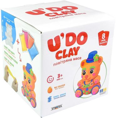 Набір для творчості "U'DO Clay" Ведмідь Вид-во: Strateg Набір для творчості "U'DO Clay" Ведмідь Вид-во: Strateg - Подарункові набори для дитячої творчості