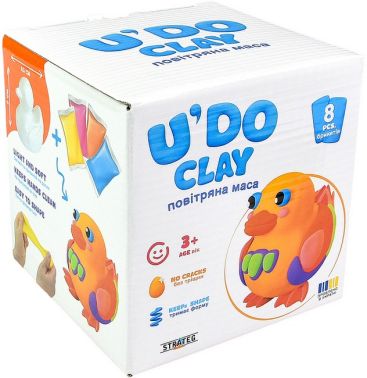 Набір для творчості "U'DO Clay" Каченя Вид-во: Strateg Набір для творчості "U'DO Clay" Каченя Вид-во: Strateg - Подарункові набори для дитячої творчості