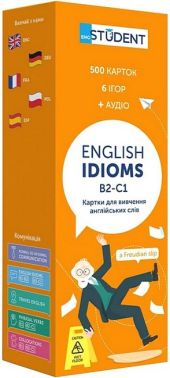 English Idioms B2-C1 Картки для вивчення англійських слів Вид-во: English Student English Idioms B2-C1 Картки для вивчення англійських слів Вид-во: English Student - Демонстраційні картки для вивчення Англійської