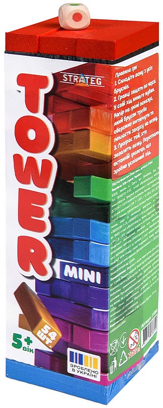 Tower mini. Настільна гра - фото 1