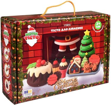 Набір для творчості. Містер Тісто. Merry Christmas Набір для творчості. Містер Тісто. Merry Christmas - Подарункові набори для дитячої творчості