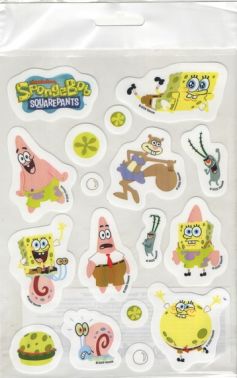Стікерпак прозорий ТМ SpongeBob SquarePants Вид-во: Перо Стікерпак прозорий ТМ SpongeBob SquarePants Вид-во: Перо