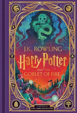 Harry Potter and the Goblet of Fire Book 4 (MinaLima Edition) Авт: Джоан Роулінг Вид-во: Harper Collins