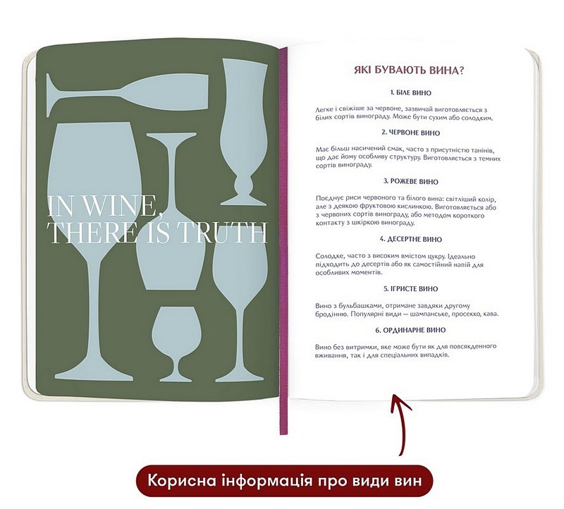 Щоденник винний Мої записки винолюба Вид-во: ORNER - фото 6