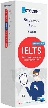 Картки для вивчення англійських слів IELTS. Рівень 5.0-7.0. Вид-во: English Student Картки для вивчення англійських слів IELTS. Рівень 5.0-7.0. Вид-во: English Student - Демонстраційні картки для вивчення Англійської