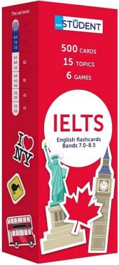 Картки для вивчення англійських слів IELTS. English Flashcards Bands 7.0-8.5 Вид-во: English Student - Демонстраційні картки для вивчення Англійської