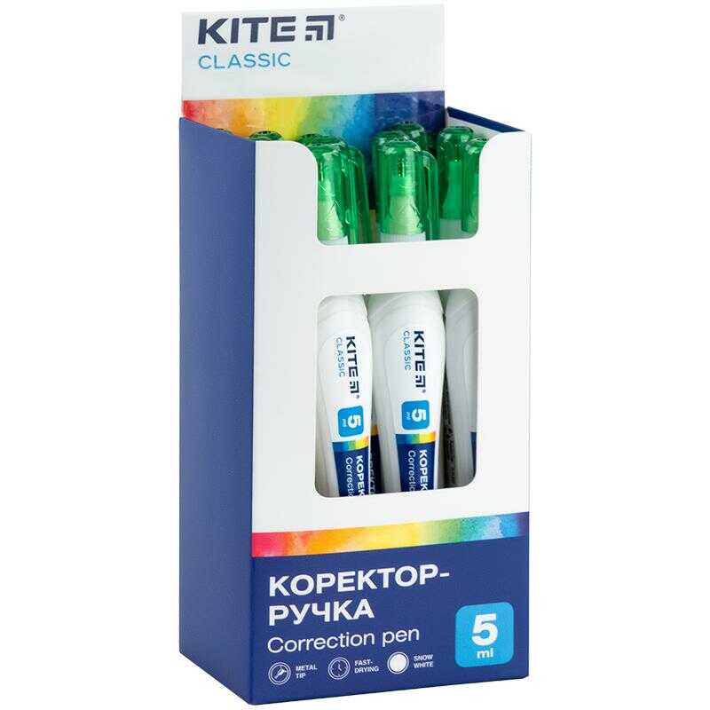Коректор-ручка, 5 мл Kite Classic - фото 2