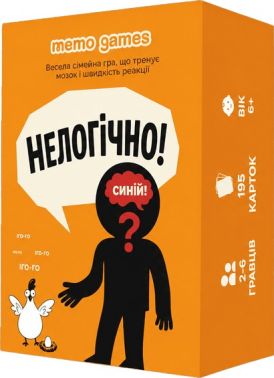 Настільна гра Нелогічно! Вид-во: Memo Games Настільна гра Нелогічно! Вид-во: Memo Games - Настільні ігри