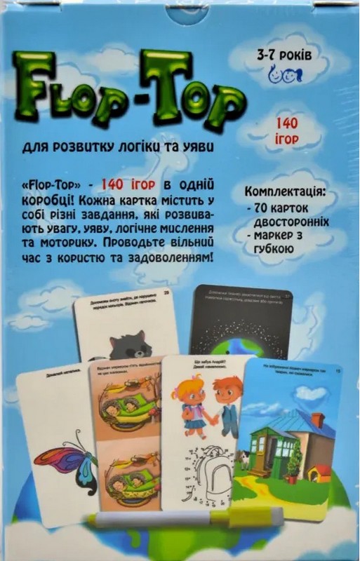 Настільна гра Flop-Top Вид-во: Strateg - фото 2